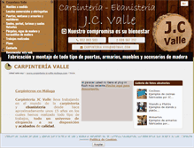 Tablet Screenshot of carpinteria-jcvalle-malaga.com